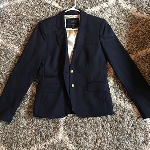 J. Crew Navy Blue "Schoolboy" Blazer